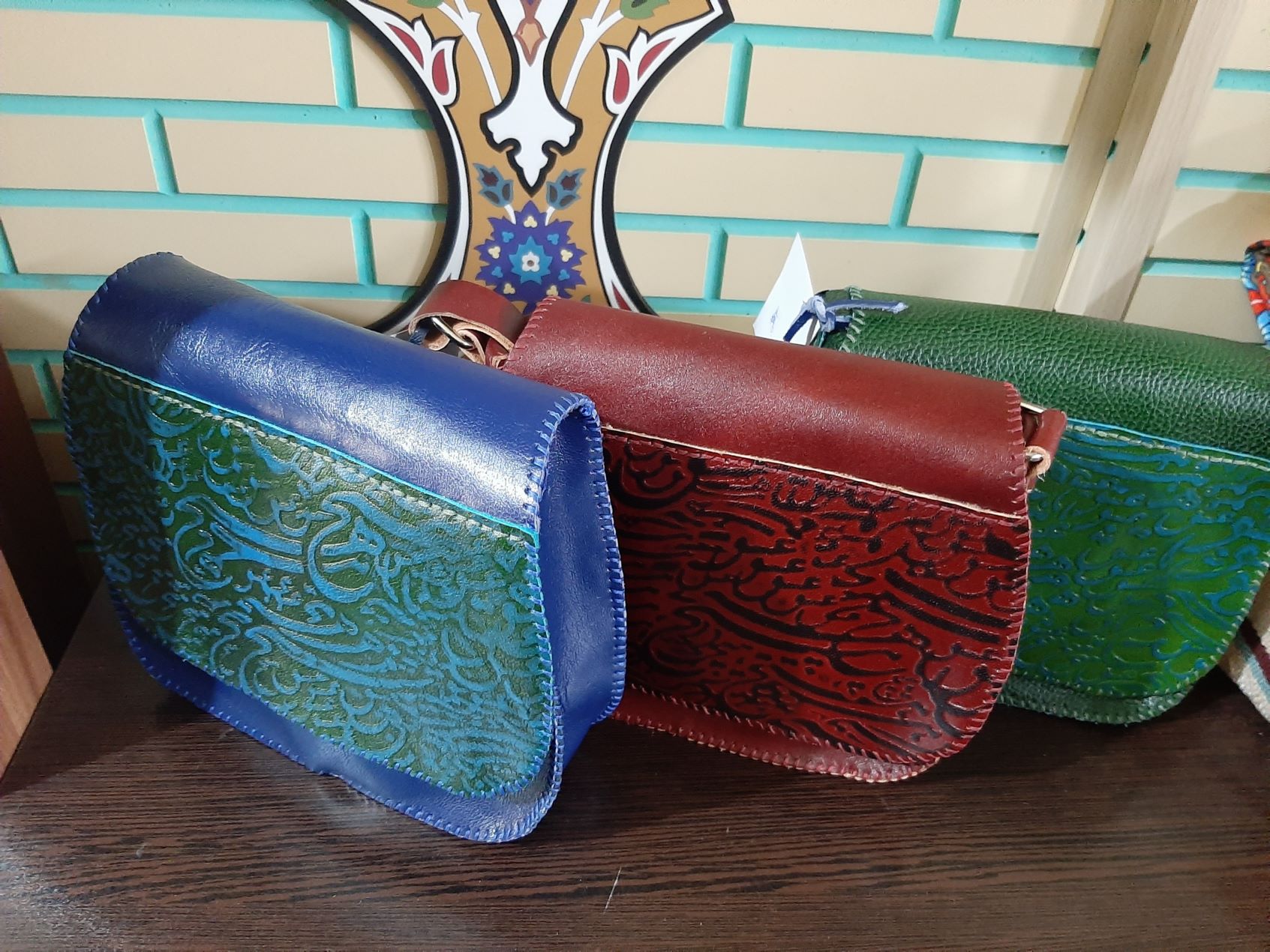 کیف دوشی چرم طبیعی
